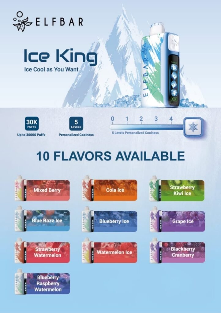 ElfBar ice King 30k Puffs