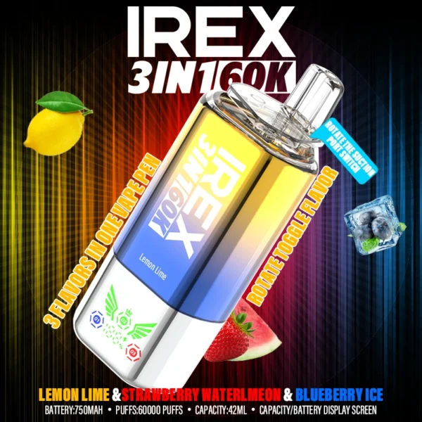 irex 3in1 60k puffs