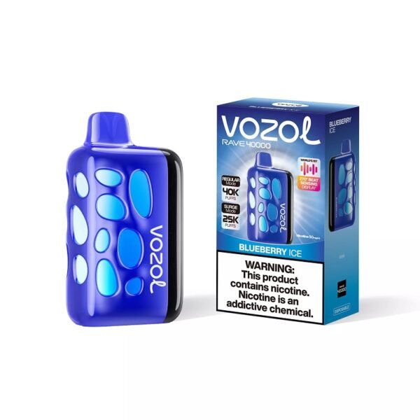 vozol rave 40k puffs