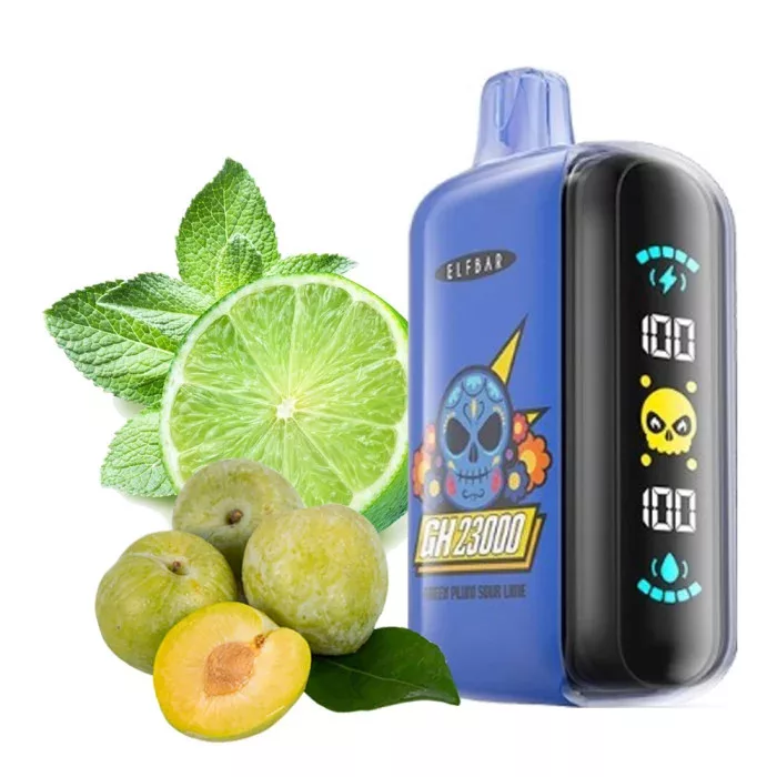 elf-bar-gh23000-green-plum-sour-lime-50mg-nikotin-einweg-e-zigarette-vape elf-bar-gh23000-green-plum-sour-lime-50mg-nikotin-einweg-e-zigarette-vape