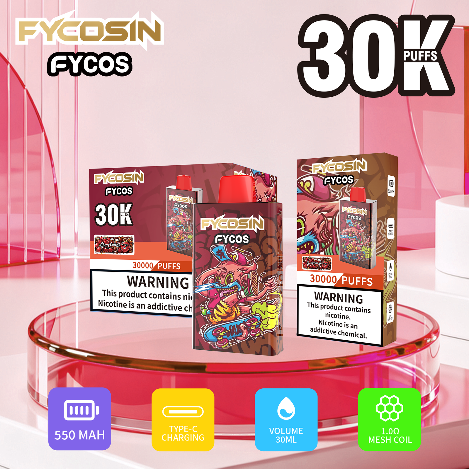 FYCOSIN 30K Puffs (1) FYCOSIN 30K Puffs (1)