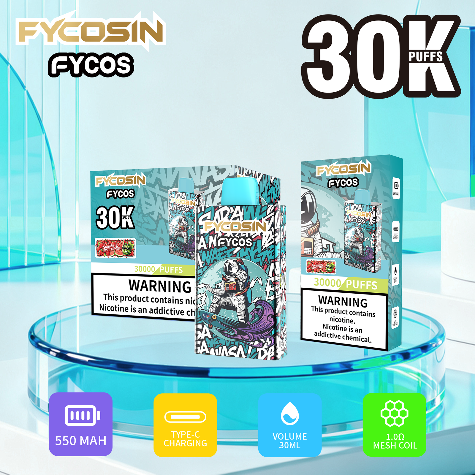 FYCOSIN 30K Puffs (3) FYCOSIN 30K Puffs (3)