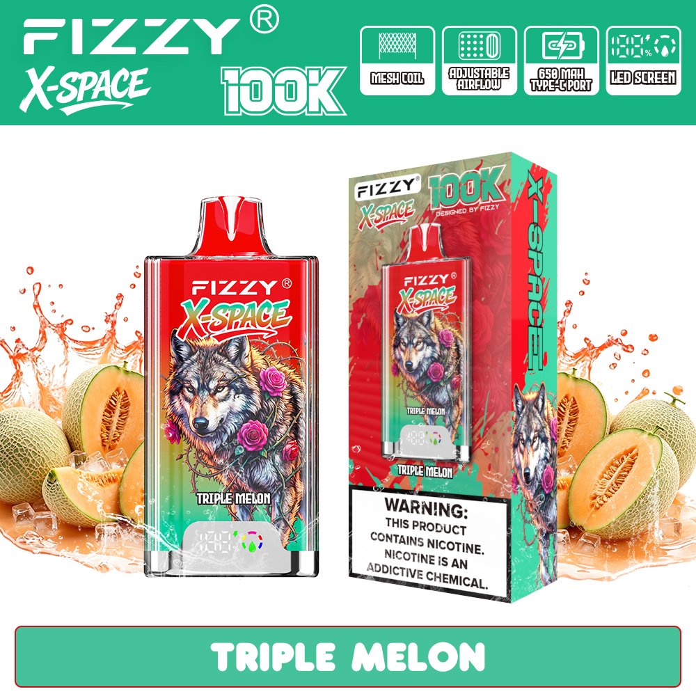 Fizzy X-SPACE 100000 Puffs (2) Fizzy X-SPACE 100000 Puffs (2)