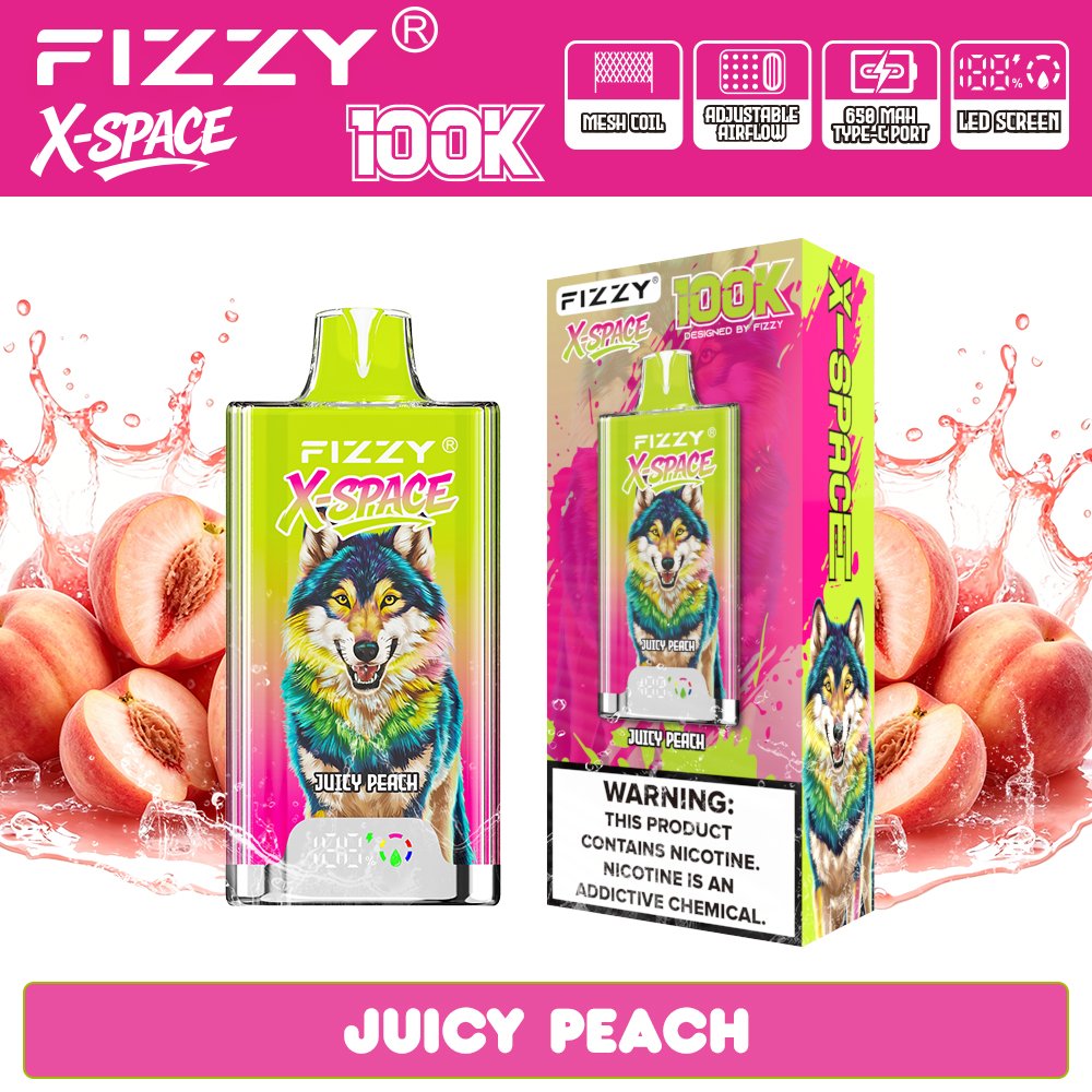 Fizzy X-SPACE 100000 Puffs (3) Fizzy X-SPACE 100000 Puffs (3)