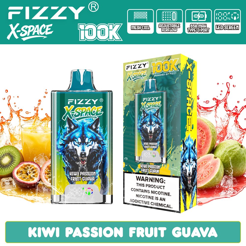 Fizzy X-SPACE 100000 Puffs (5) Fizzy X-SPACE 100000 Puffs (5)