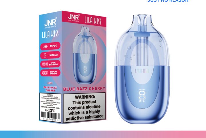 JNR Lila Kiss 60000 Puffs Disposable Vape pen