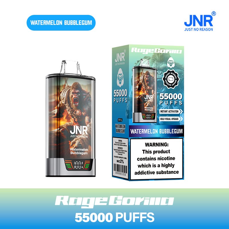 JNR Rage Gorilla 55000 Puffs (4) JNR Rage Gorilla 55000 Puffs (4)