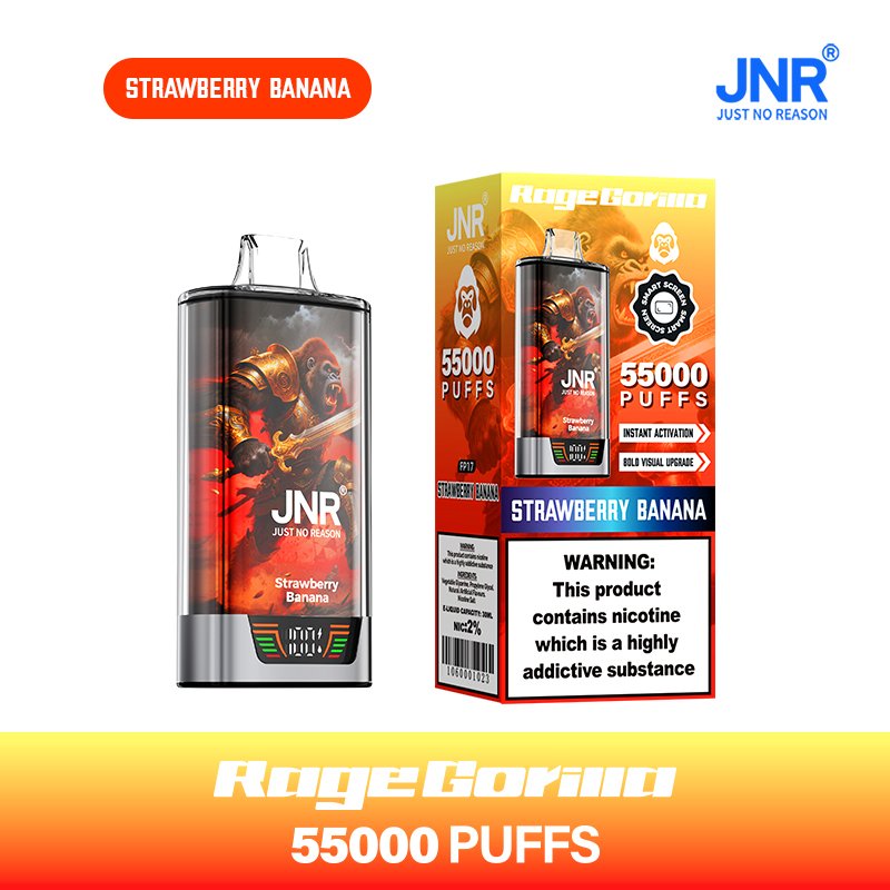 JNR Rage Gorilla 55000 Puffs (5) JNR Rage Gorilla 55000 Puffs (5)