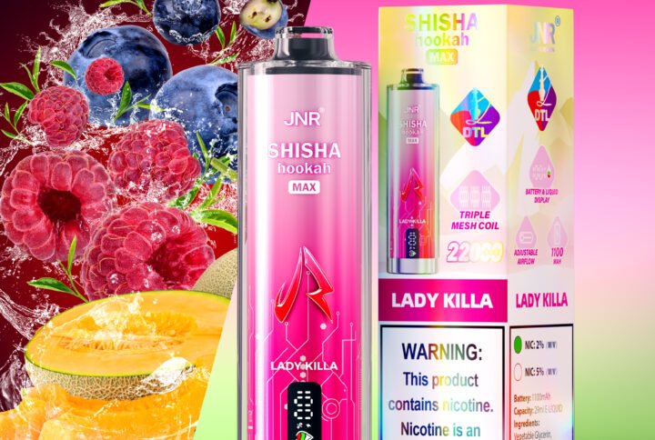 JNR shisha Hookak max 22000 Puffs