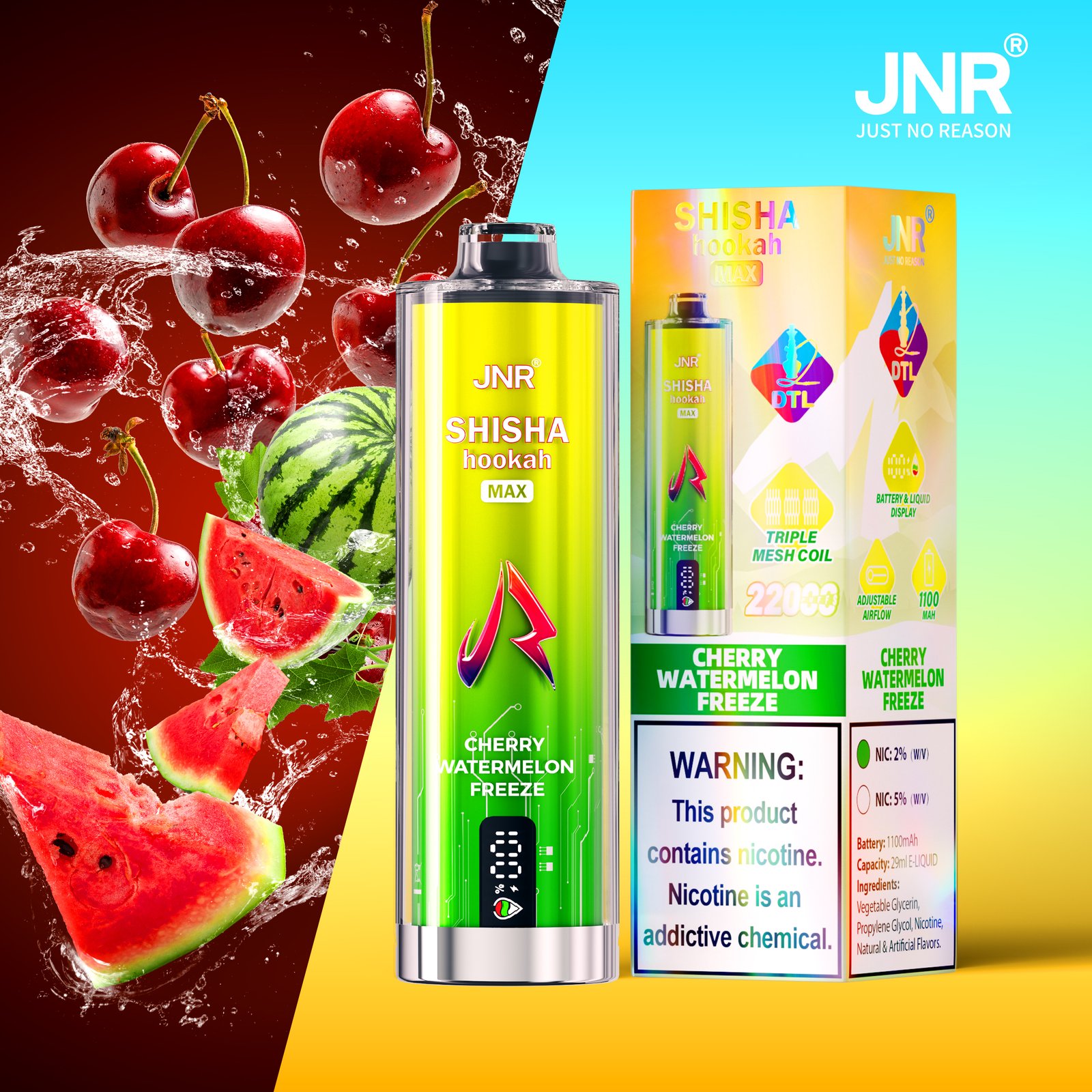 JNR shisha Hookak max 22000 Puffs (3) JNR shisha Hookak max 22000 Puffs (3)