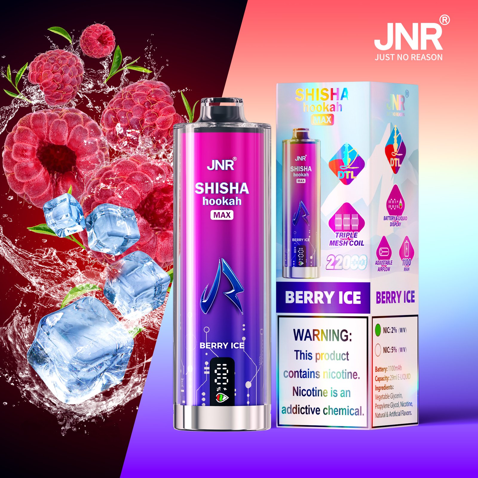 JNR shisha Hookak max 22000 Puffs (4) JNR shisha Hookak max 22000 Puffs (4)