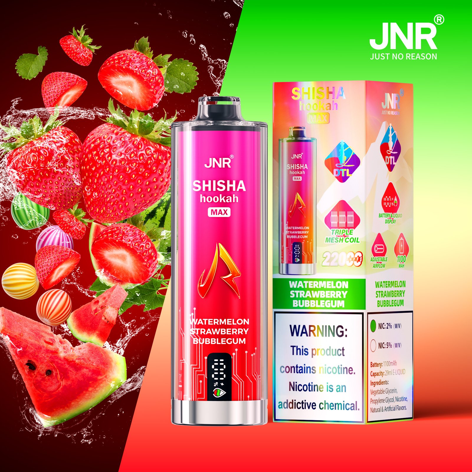 JNR shisha Hookak max 22000 Puffs (5) JNR shisha Hookak max 22000 Puffs (5)