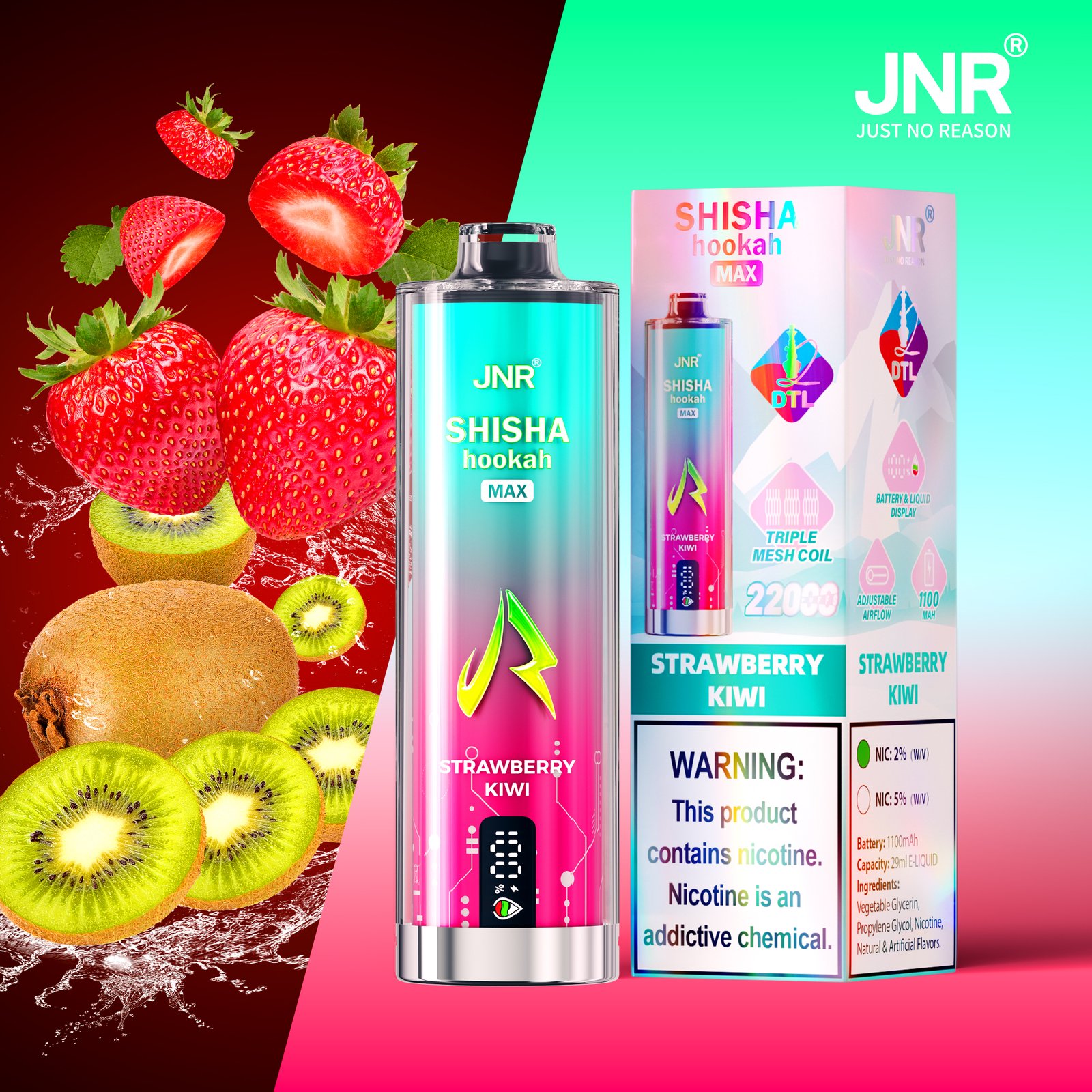 JNR shisha Hookak max 22000 Puffs (6) JNR shisha Hookak max 22000 Puffs (6)