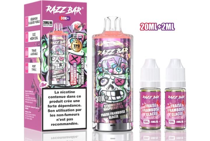 Razz bar 30000 KIT puffs TPD Certified