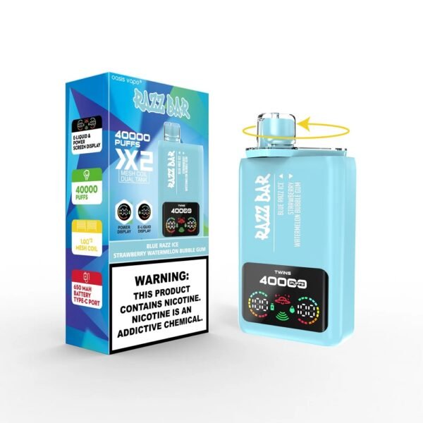 Razz Bar 40000 Puffs 2in1 Flavors