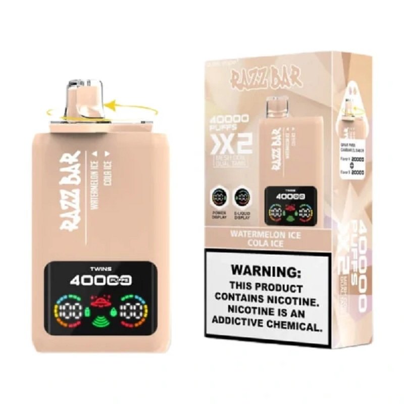 Razz bar 40000 puffs 2in1 flavors (2) Razz bar 40000 puffs 2in1 flavors (2)