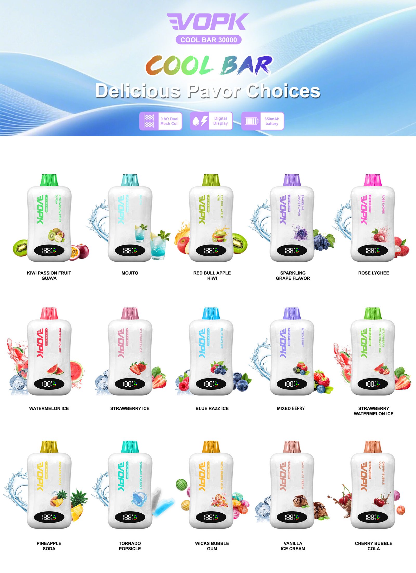 VOPK COOL BAR 30000puffs