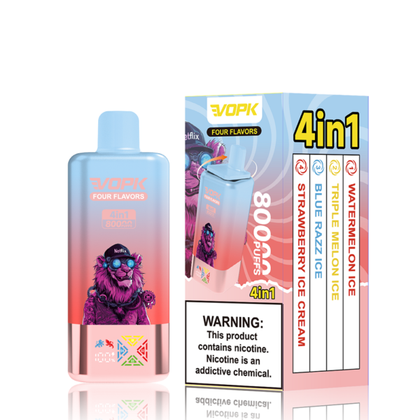 VOPK Four flavors 80000 Puffs