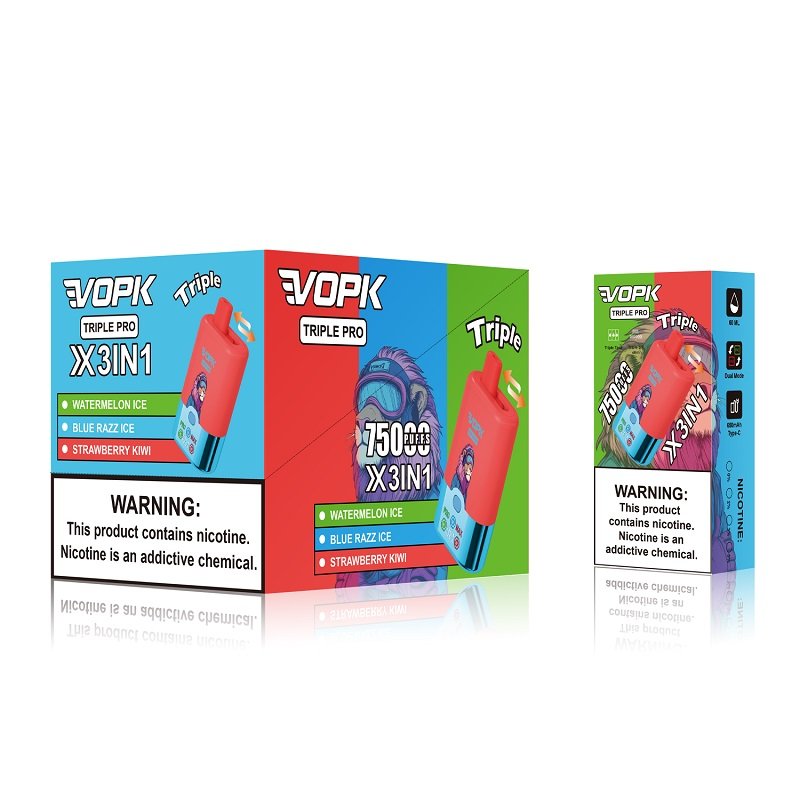 VOPK TRIPLE PRO 75000 Puffs (2) VOPK TRIPLE PRO 75000 Puffs (2)