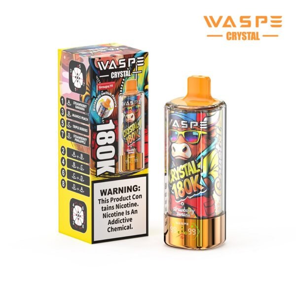 WASPE 8in1 Crystal 180000 Puffs
