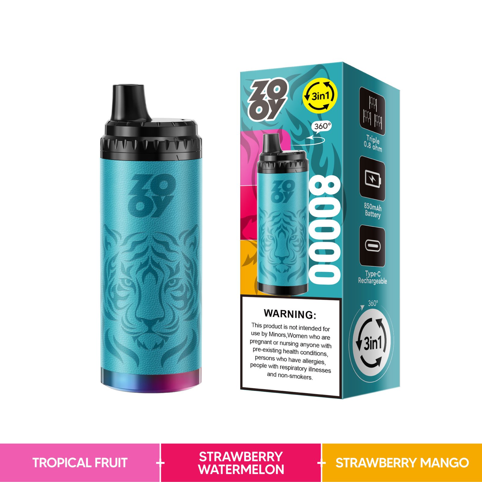 ZOOY King triple 80000 (3) ZOOY King triple 80000 (3)