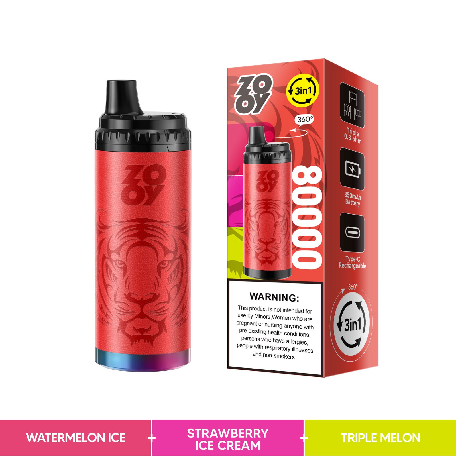 ZOOY King triple 80000 (5) ZOOY King triple 80000 (5)