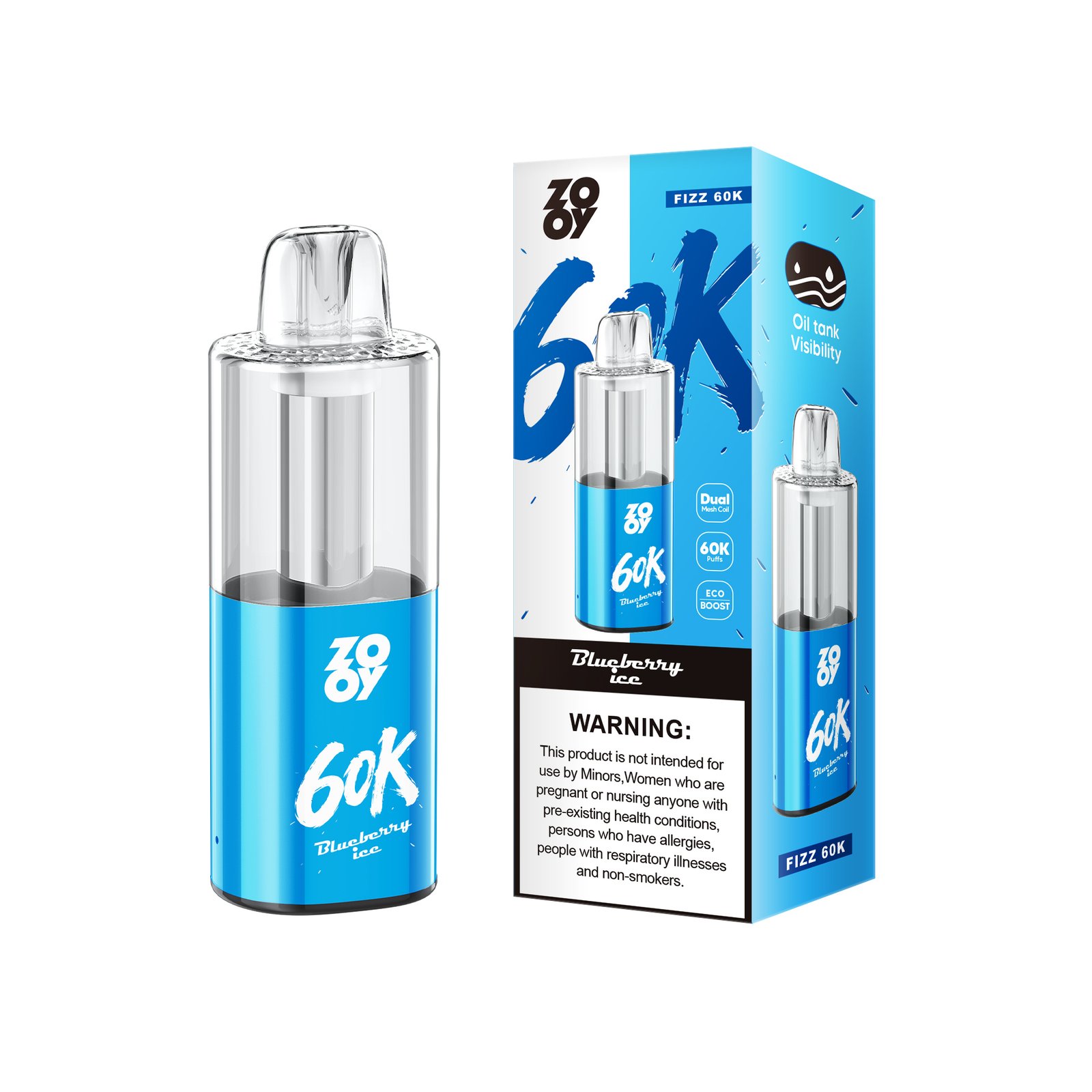 ZOOY VAPE Fizz 60000 (4) ZOOY VAPE Fizz 60000 (4)