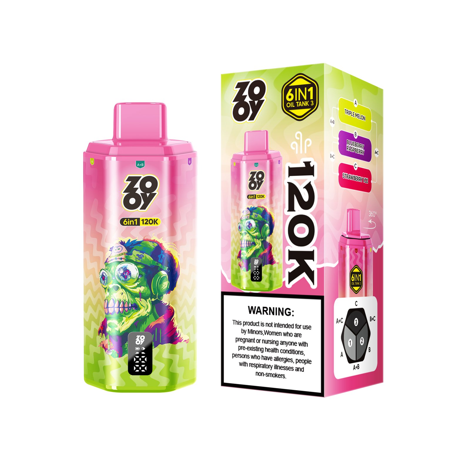 zooy 6in1 120 Puffs (2) zooy 6in1 120 Puffs (2)