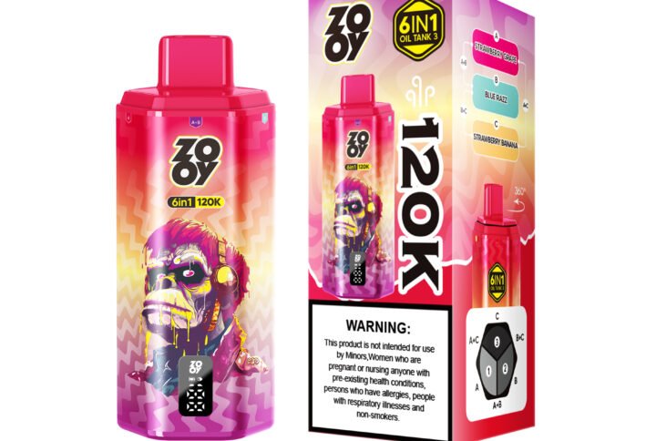 Zooy 6in1 120k Puffs