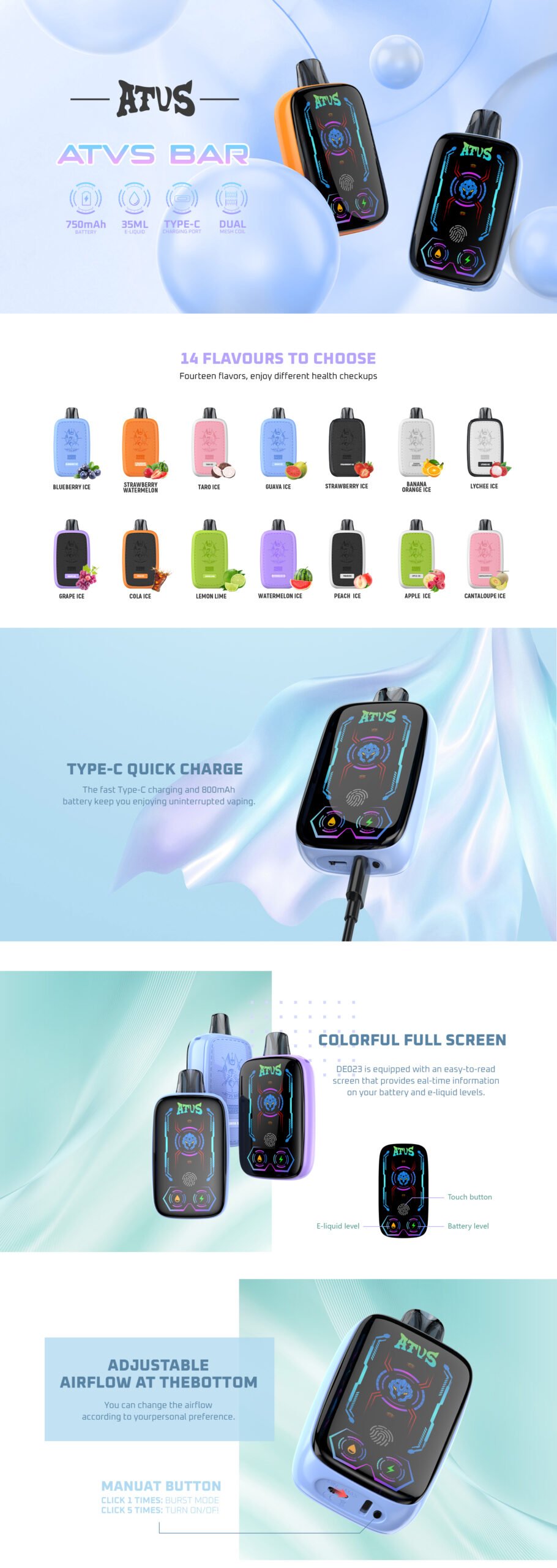 ATVS 40000 Puffs