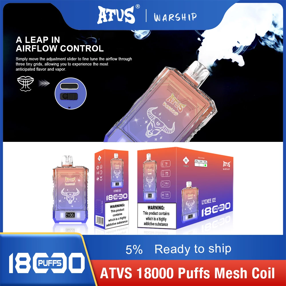 ATVS WARSHIP 18000 Puffs