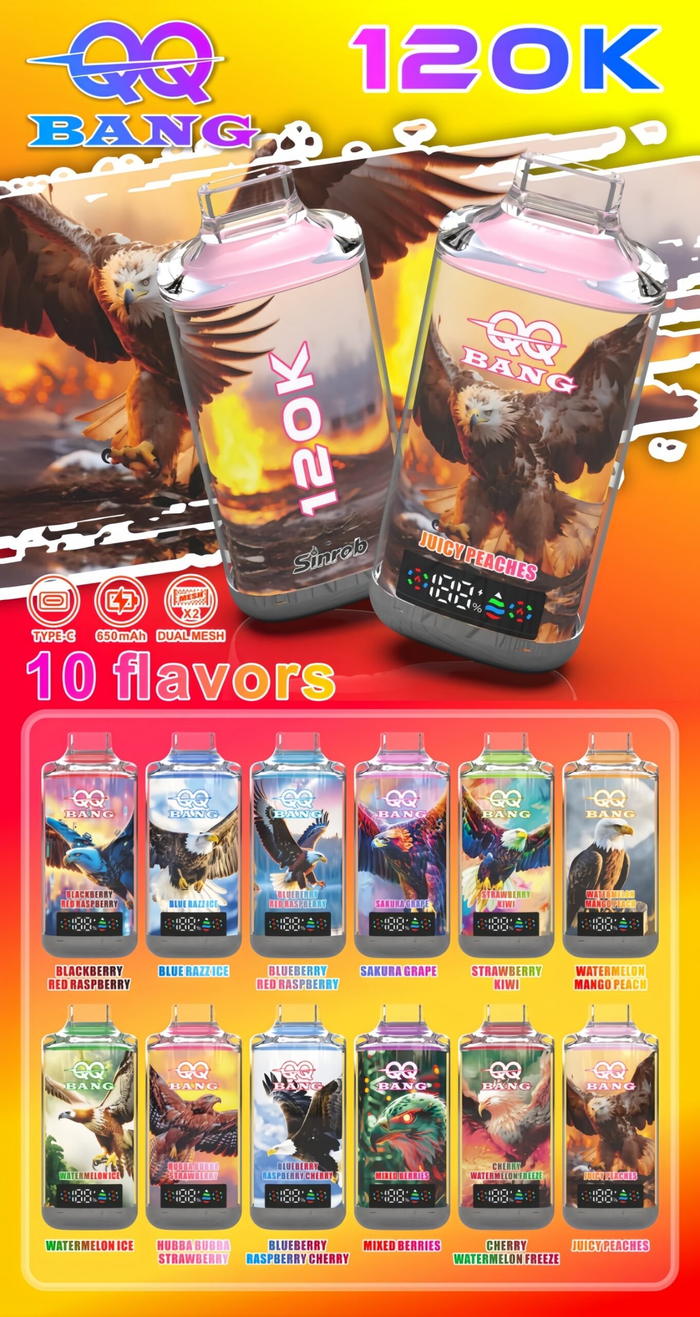 Bang QQ 120K Puffs