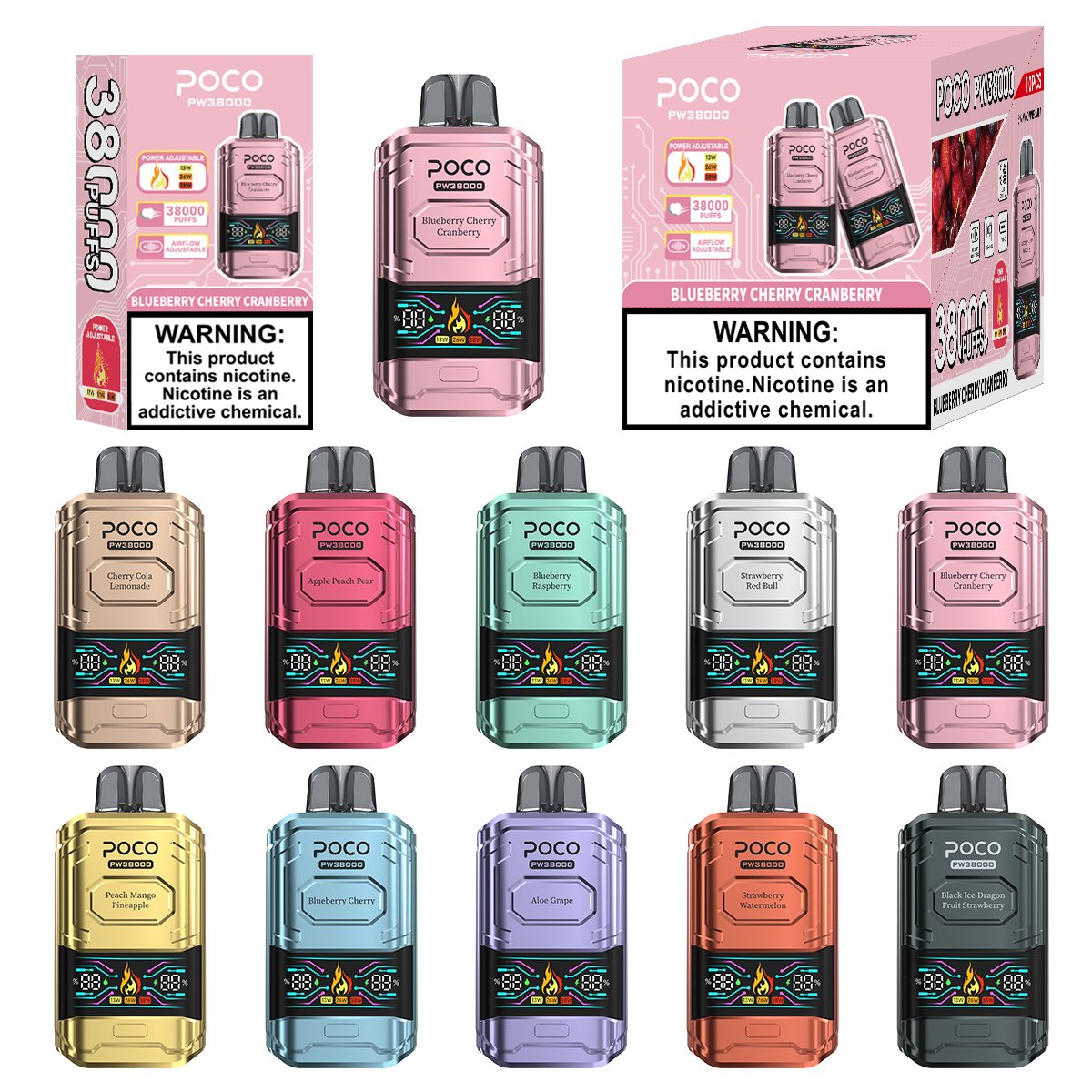 POCO PW 38000 Puffs