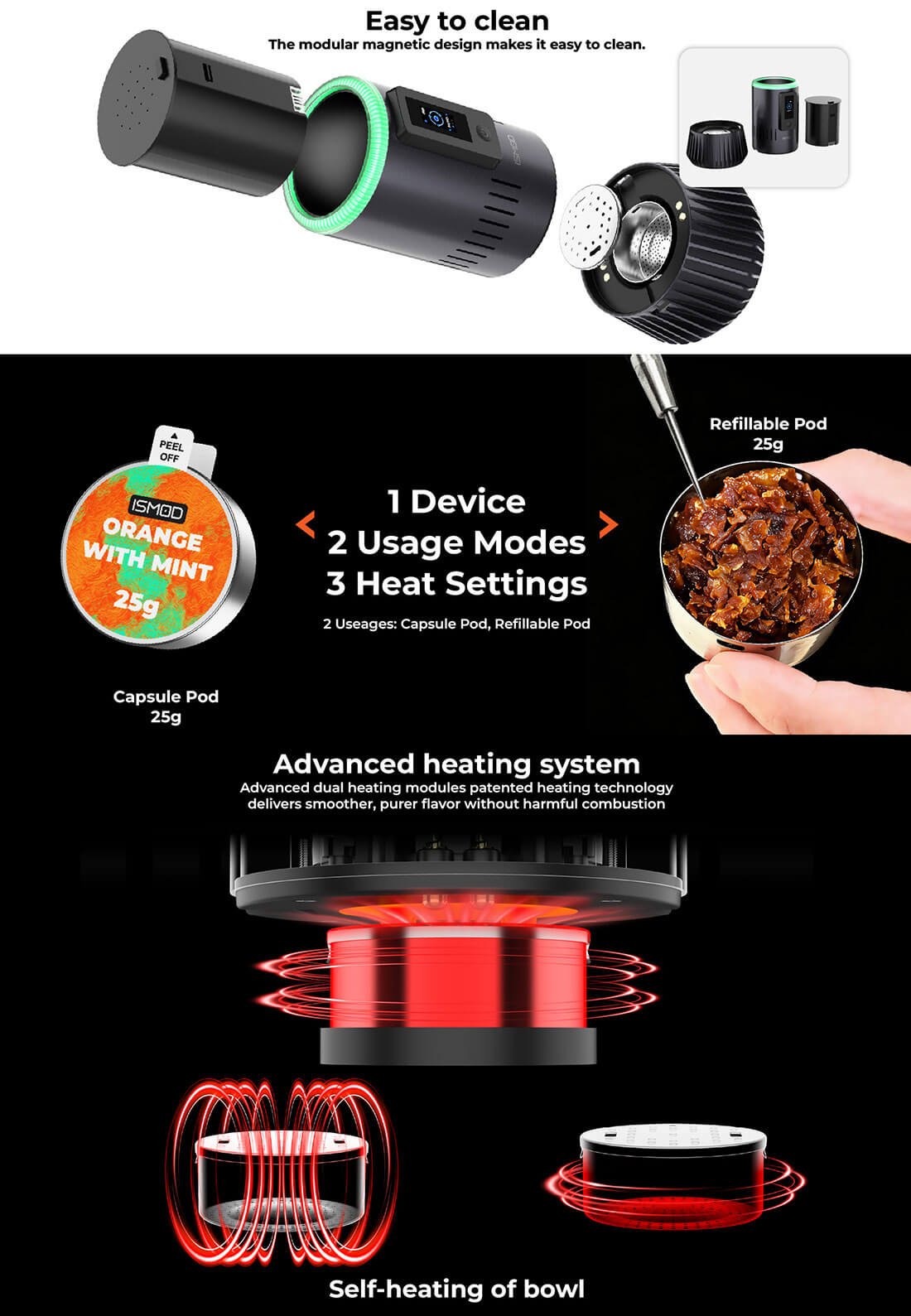 ISMOD Shisha Electronic Heat Device