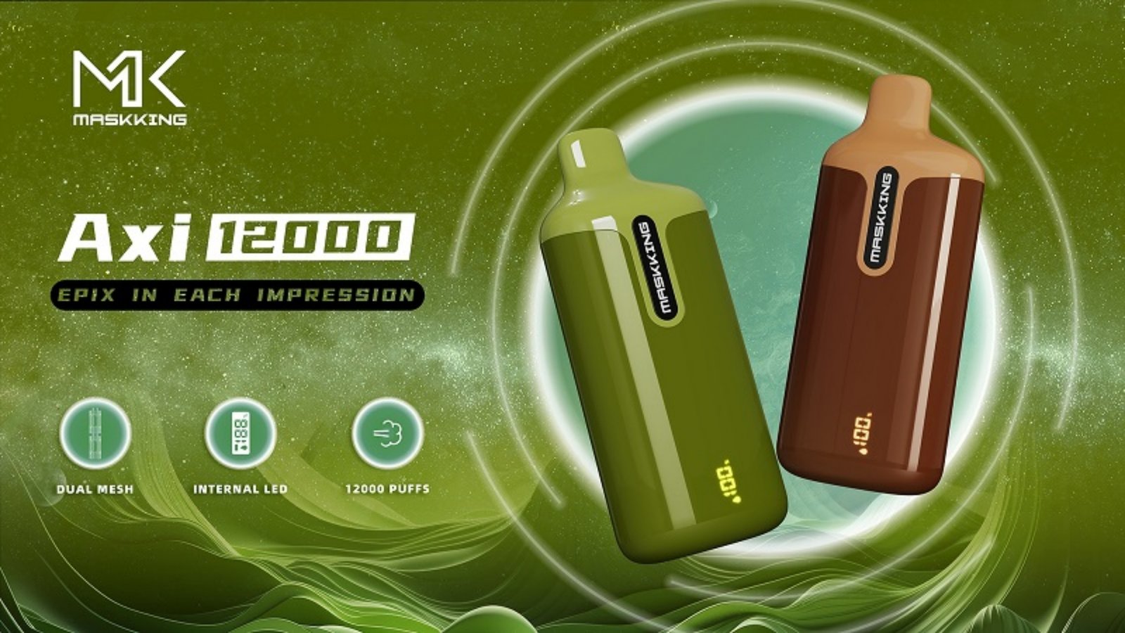 Maskking AXI 12000 Puffs