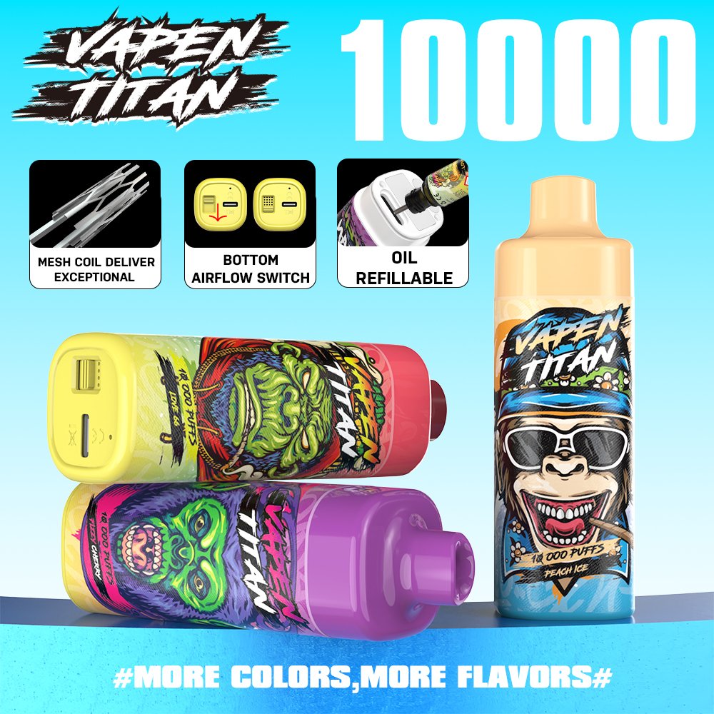VAPEN TITAN10K Puffs Refill Vape Pen